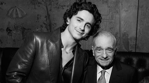 scorsese chanel|timotee chalamet scorsese.